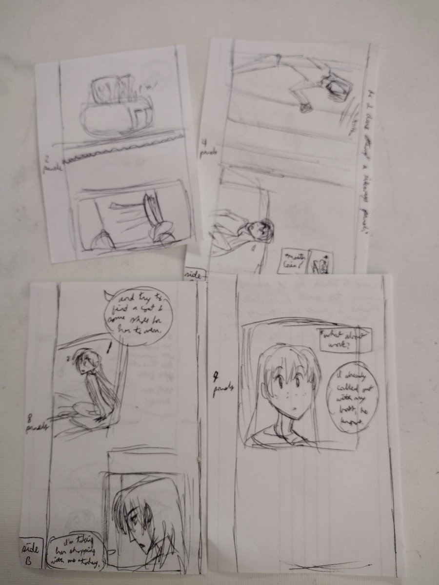 EDominiqueArts's tweet photo. #productiondiary day 169. Ive been thinking more and more how nice it would be if I could update more regularly. But to do that, I'd first need to storyboard more episodes ahead of time. So might as well get the jump on it now. https://t.co/Ap9fKeQseV