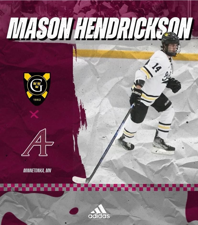 Auggie_Hockey's tweet image. Welcome to Augsburg! Mason Hendrickson is transferring to join the Auggies for the 25-26 season! The former Minnetonka Skipper and state champion has played in 50 career NCAA games after splitting his junior career between the NAHL and NA3HL!

#AuggiePride #d3hky