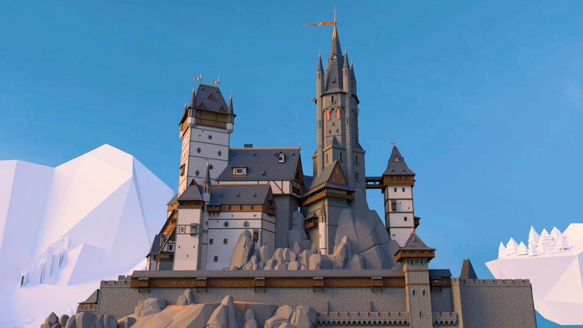 polyperfectteam's tweet photo. Building a Big Fantasy Scene #8 π°
Adding details to the main castle - what do you think?
#GameDev #IndieDev #Fantasy #Blender #B3D #3DArt #Castle #polyuniversalpack #polygon #lowpoly #Challenge #LevelDesign #illustration #polyuniversalpack https://t.co/h0IYN2fuci