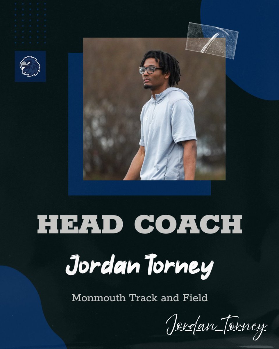 Congrats to Jordan Torney on being elevated to head coach of Monmouth track and field 👏