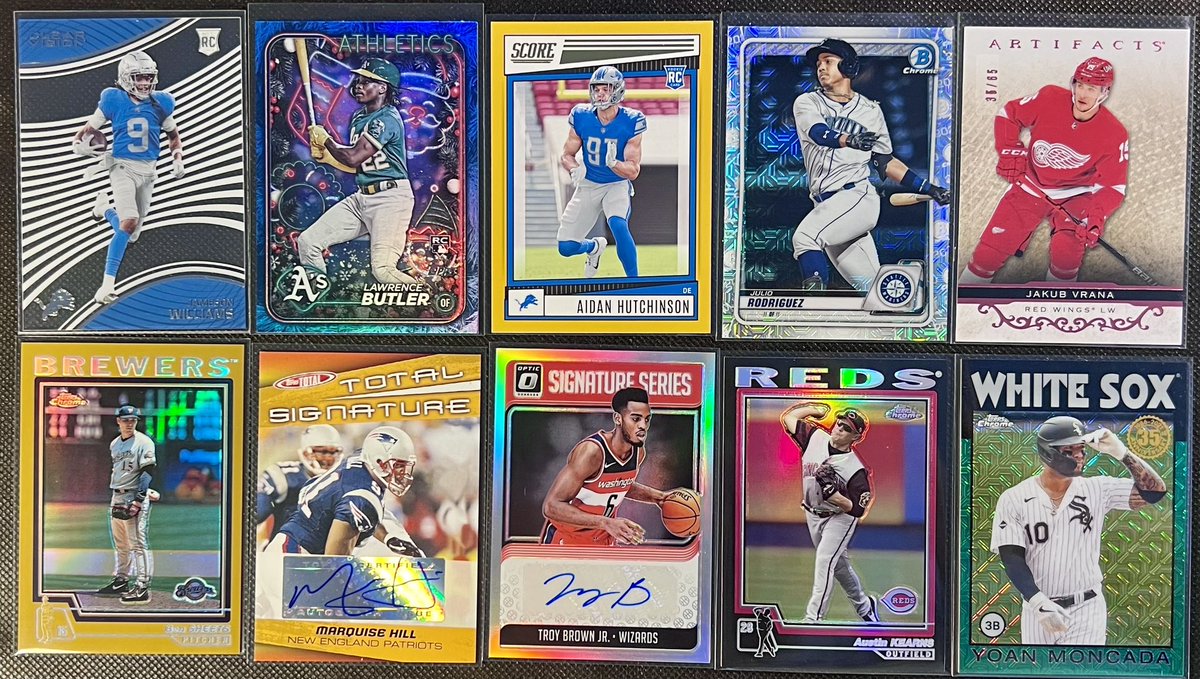 #coolenoughstacks Lot 74

$2 each

Vrana /65
Moncada /99

Claim by player name

Rules &amp; info in pinned tweet. Stack through Thursday.

#coolenoughstacks