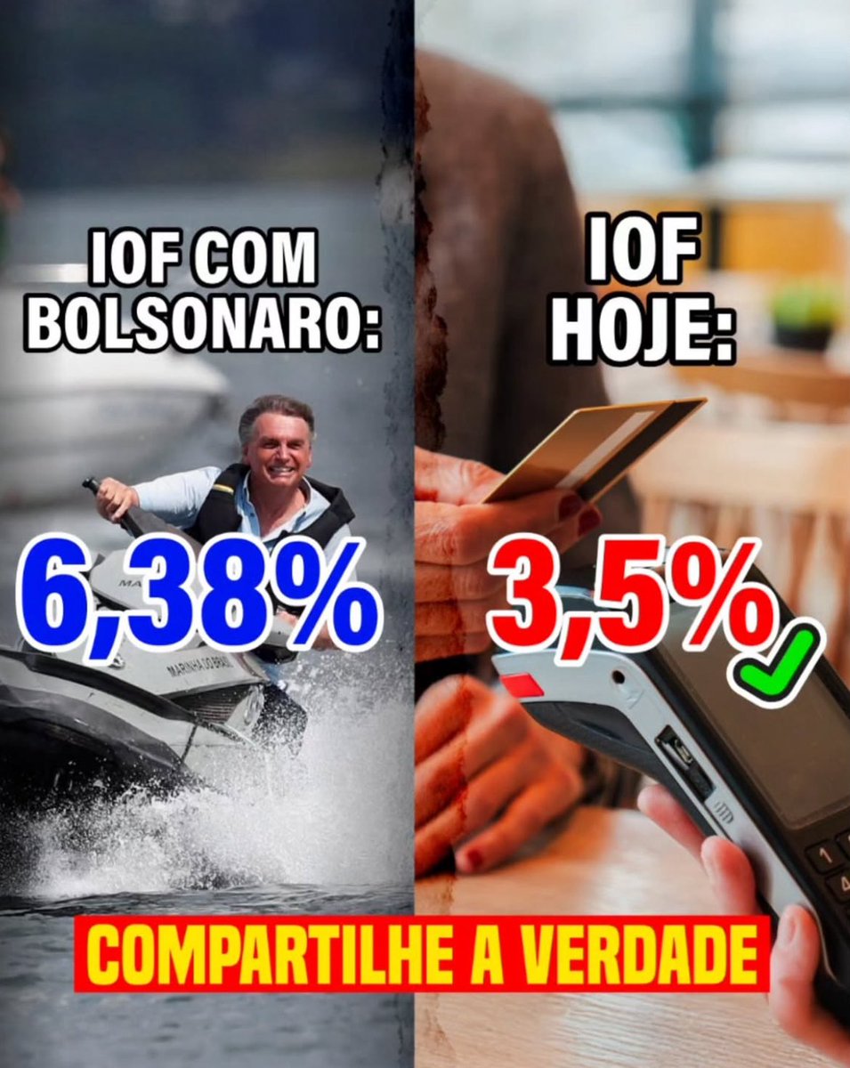 Eles espalham mentiras. A gente compartilha a verdade. 👇