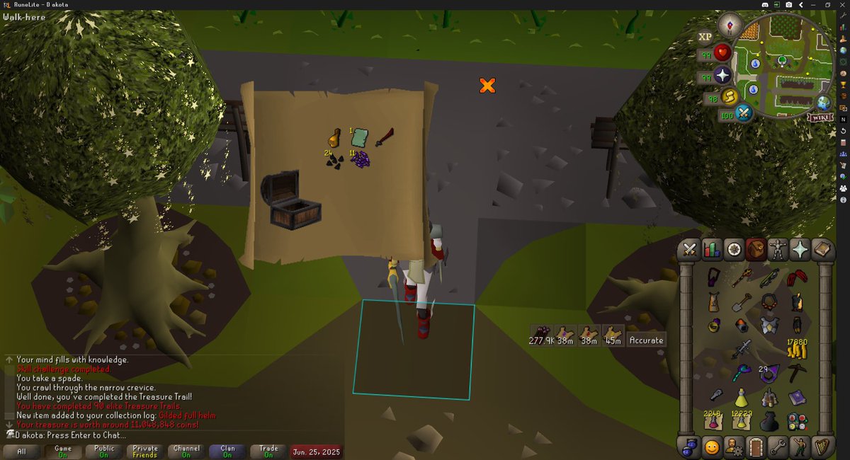 Dew_Tree_'s tweet image. 2nd piece of guilded on the uim. First plateskirt and now full helm 2/4