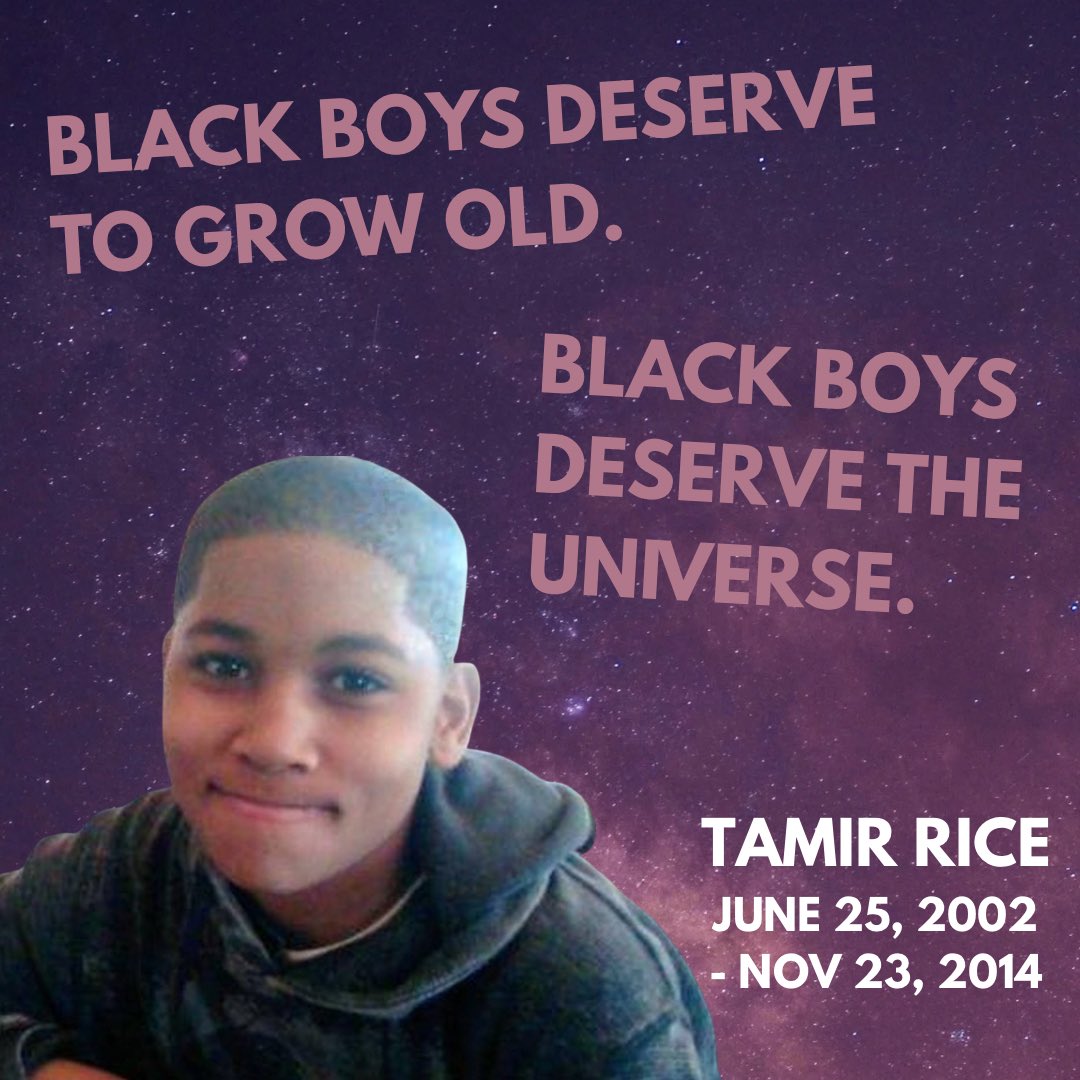 Remembering Tamir Rice. 

He should be celebrating his 23rd birthday today.
