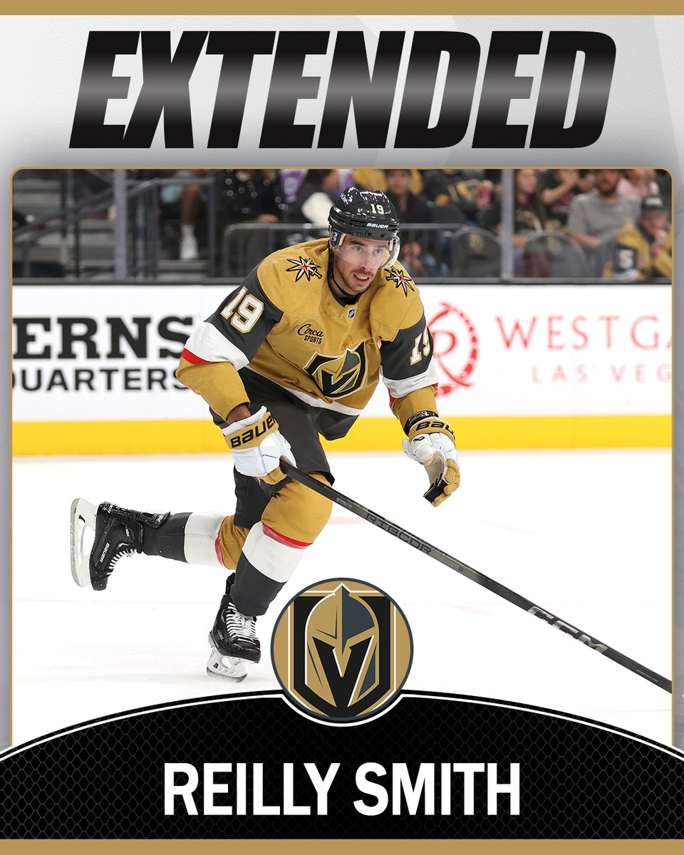 Reilly Smith has reportedly signed a contract extension with the <a href="/GoldenKnights/">Vegas Golden Knights</a>!

#VegasBorn