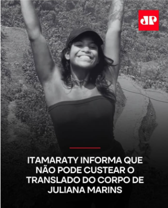 Gasta com tanta coisa, mas pra trazer a Juliana....."temos que cumprir o arcabouço fiscal".