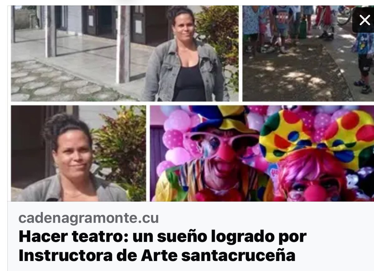 Desde los diez años, Liuby Oliva Quiroga comenzó a abrirse camino en el mundo de las artes.

cadenagramonte.cu/noticia/es/136…