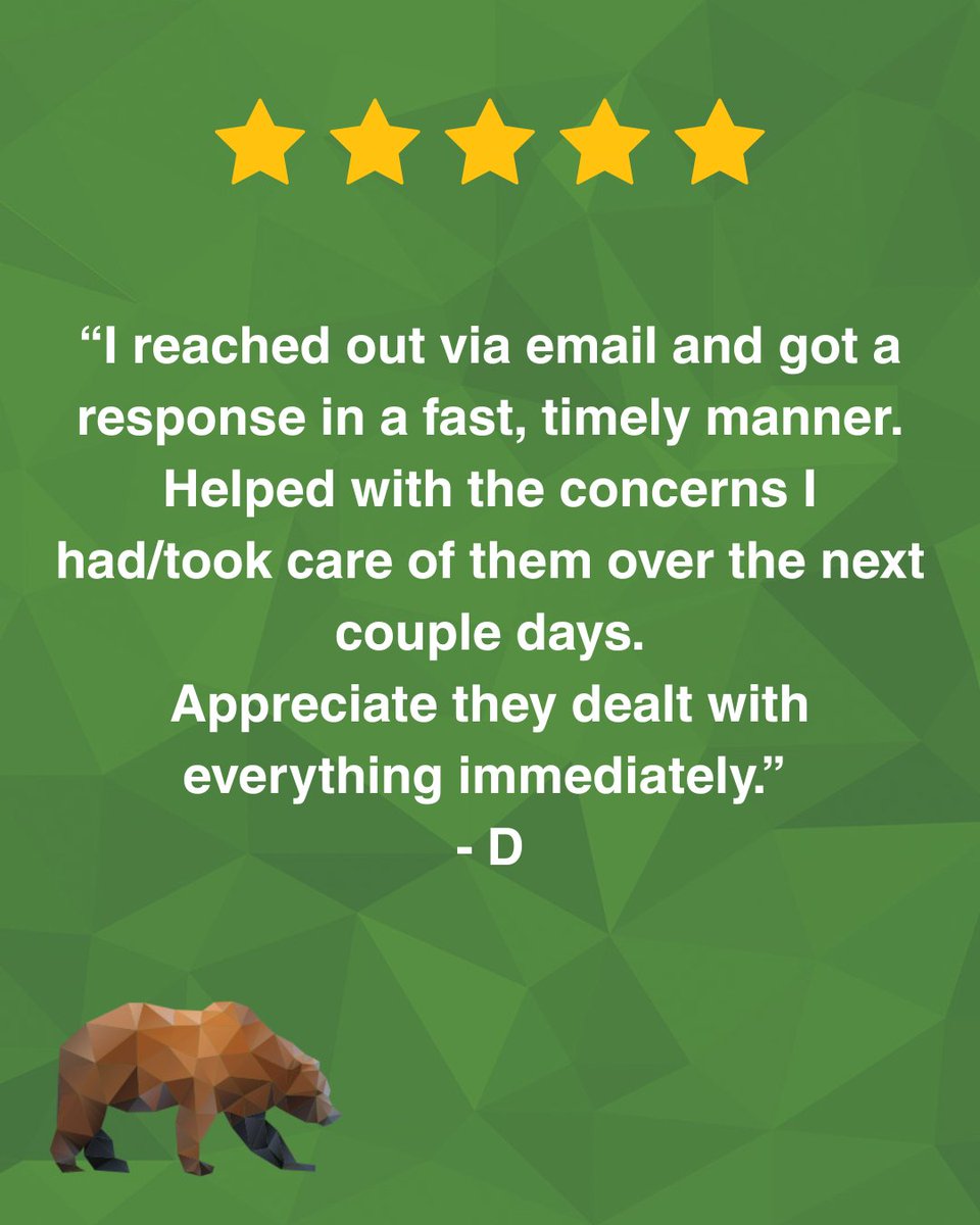 At Kodiak, we pride ourselves on positive impressions and impeccable service. Thank you for the kind words, D!
#5starreview