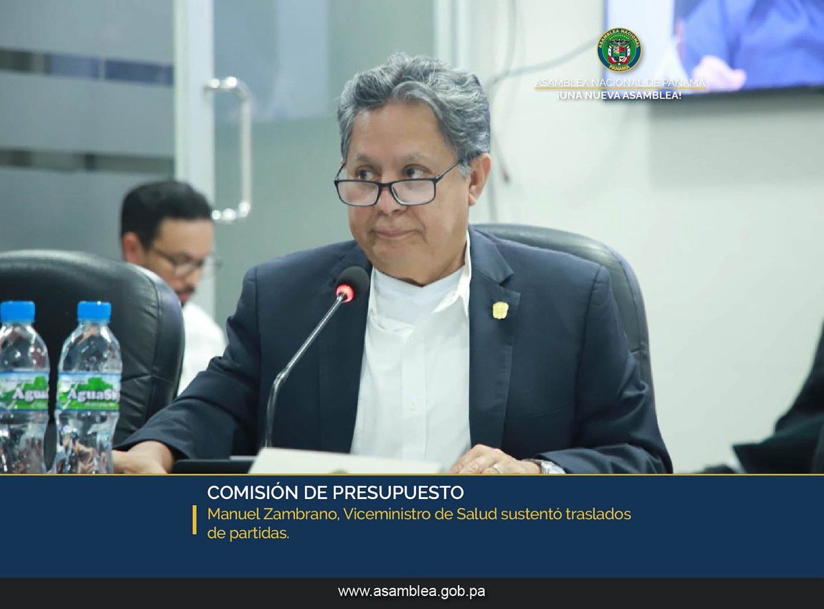 La Comisión de Presupuesto aprobó tres traslados de partidas al @minsapma por B/.12.4 millones. El Viceministro Manuel Zambrano, señaló que estos fondos son para la adquisición de insumos sanitarios, pago de alquiler, limpieza y desinfección de diversos centros hospitalarios.