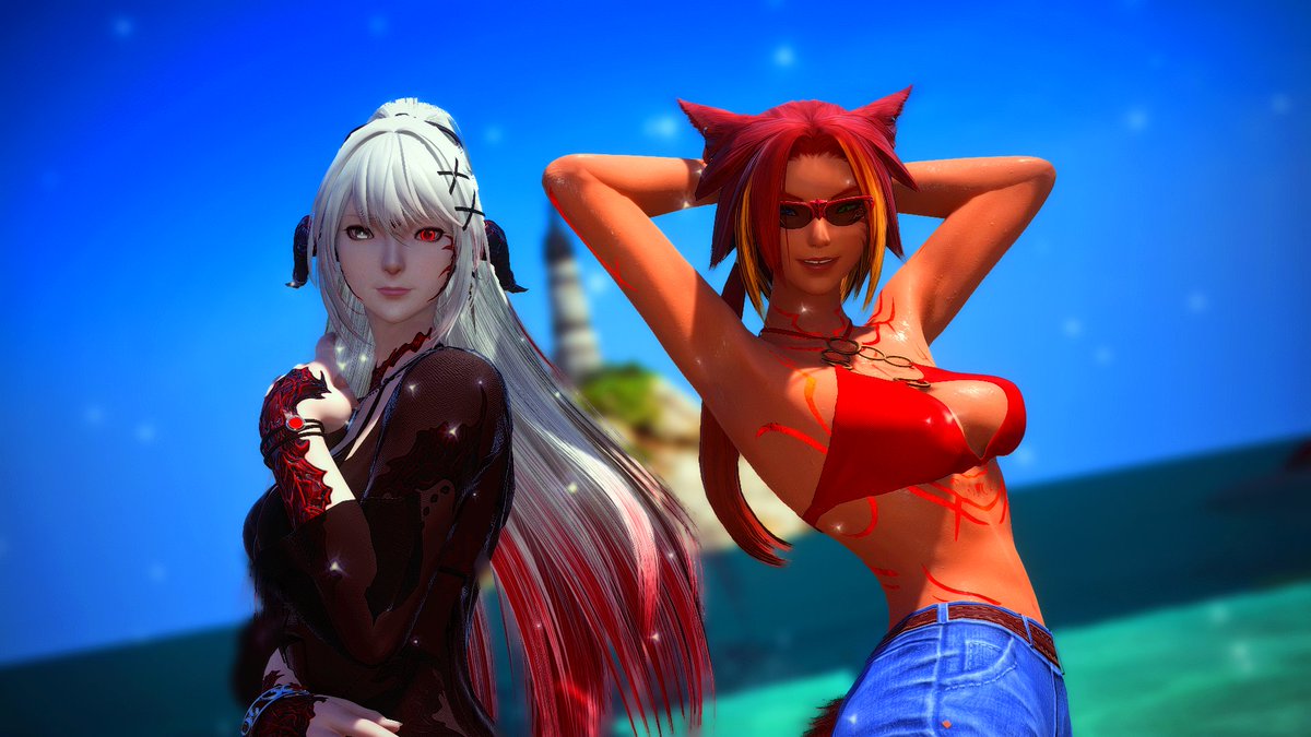 Was an honor to pose with one of the greatest to ever do it!

#ffxivsummerbash 
w/ <a href="/EkiXo_/">Eki</a>