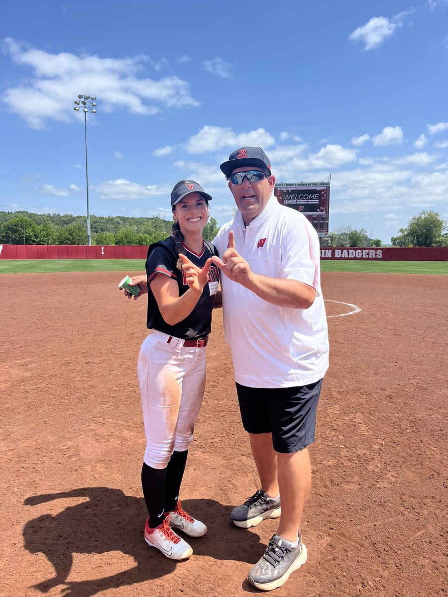 Amelia Danielczak (@amelia_11d) on Twitter photo Thank you so much <a href="/BadgerHealy/">BadgerCoachHealy</a>, <a href="/dzym6/">Danielle Zymkowitz</a>, and Coach Roberts for an amazing camp! I had so much fun learning what being a badger girl is like and continuing to learn new skills! <a href="/BadgerSoftball/">Wisconsin Softball</a> Thank you so much <a href="/BadgerHealy/">BadgerCoachHealy</a>, <a href="/dzym6/">Danielle Zymkowitz</a>, and Coach Roberts for an amazing camp! I had so much fun learning what being a badger girl is like and continuing to learn new skills! <a href="/BadgerSoftball/">Wisconsin Softball</a>