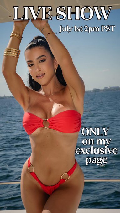 Live show next week 😘😘😘 let&rsquo;s cum together https://t.co/2oRBkNSI1i