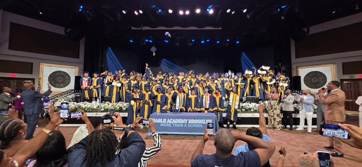 EagleAcademyBK (@eagleacademyii) on Twitter photo The culmination of tears, laughter, dedication, and resilience!! You did it gentlemen!! Take a moment, you deserve it. #BOYSTOMEN <a href="/D23Rising/">District23Rising</a> The culmination of tears, laughter, dedication, and resilience!! You did it gentlemen!! Take a moment, you deserve it. #BOYSTOMEN <a href="/D23Rising/">District23Rising</a>