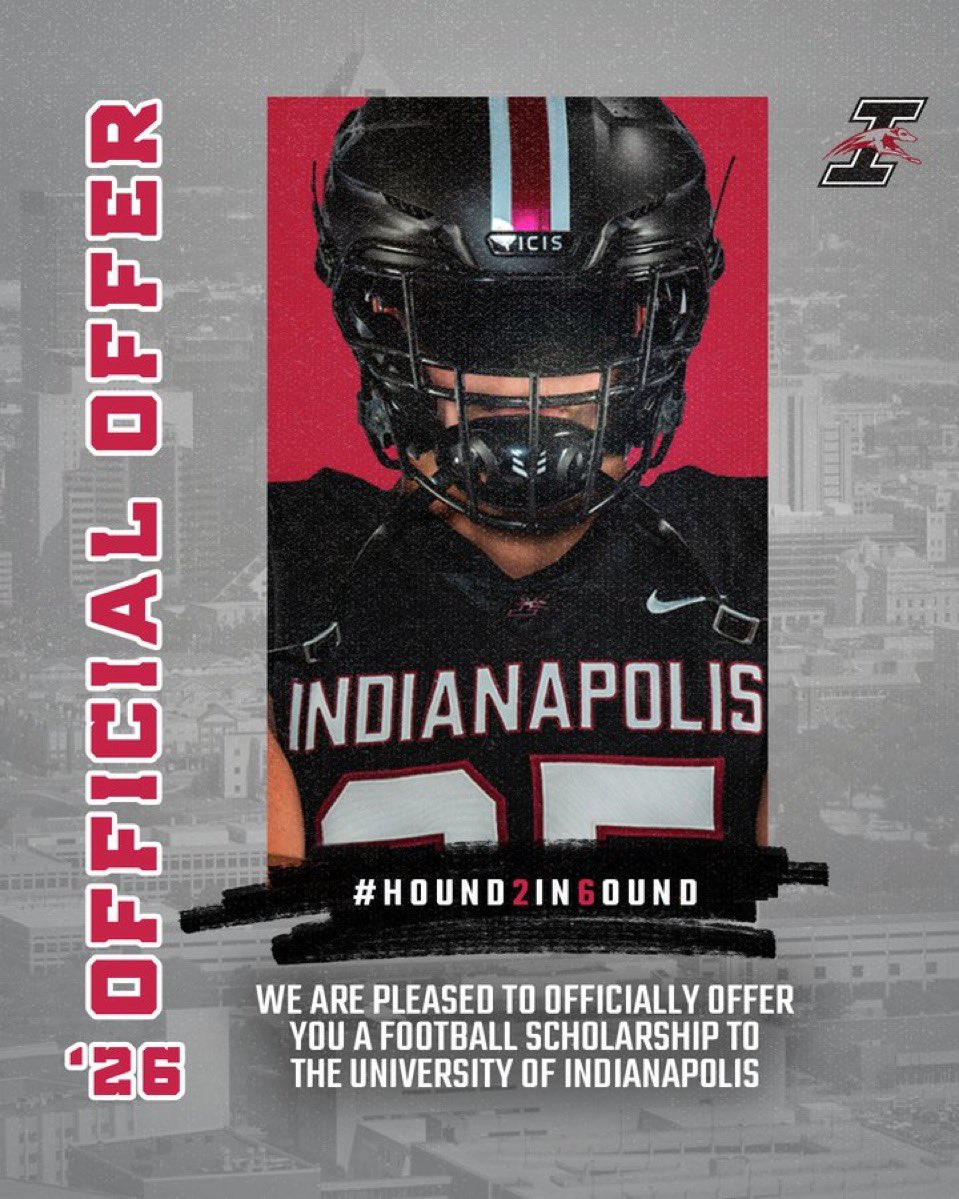 DillonDickersn7's tweet image. Had an amazing conversation with the amazing @coachburke89 and I am grateful to announce my official offer from @UIndyFB. AGTG and blessed to receive this opportunity
@StaplesCenter99 @iamtheman246 @MiddleCollegeFB