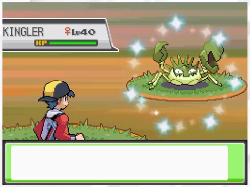 Mihninio's tweet image. ✨Shiny Kingler after 4944 REs on my HeartGold!
One of my targets this week but it unfortunately fled after the first ball with no shakes🫡 3/5 now
#SafariWeek2025