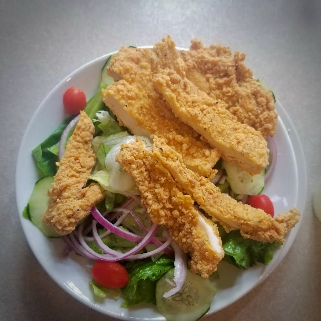 Fried chicken breast salad (also available grilled). All dressings house made. 📸 Mia L. /Google 🍽️ Dine-in 📲 bit.ly/order-ubereats App: <a href="/UberEats/">Uber Eats</a> 🇺🇸🇨🇦 Shipping <a href="/goldbelly/">Goldbelly 🚀</a> bit.ly/mthrgbly ☀️Open 7a-10p 🎁Gifts INFO linktr.ee/mothersrestaur… #mothersrestaurant