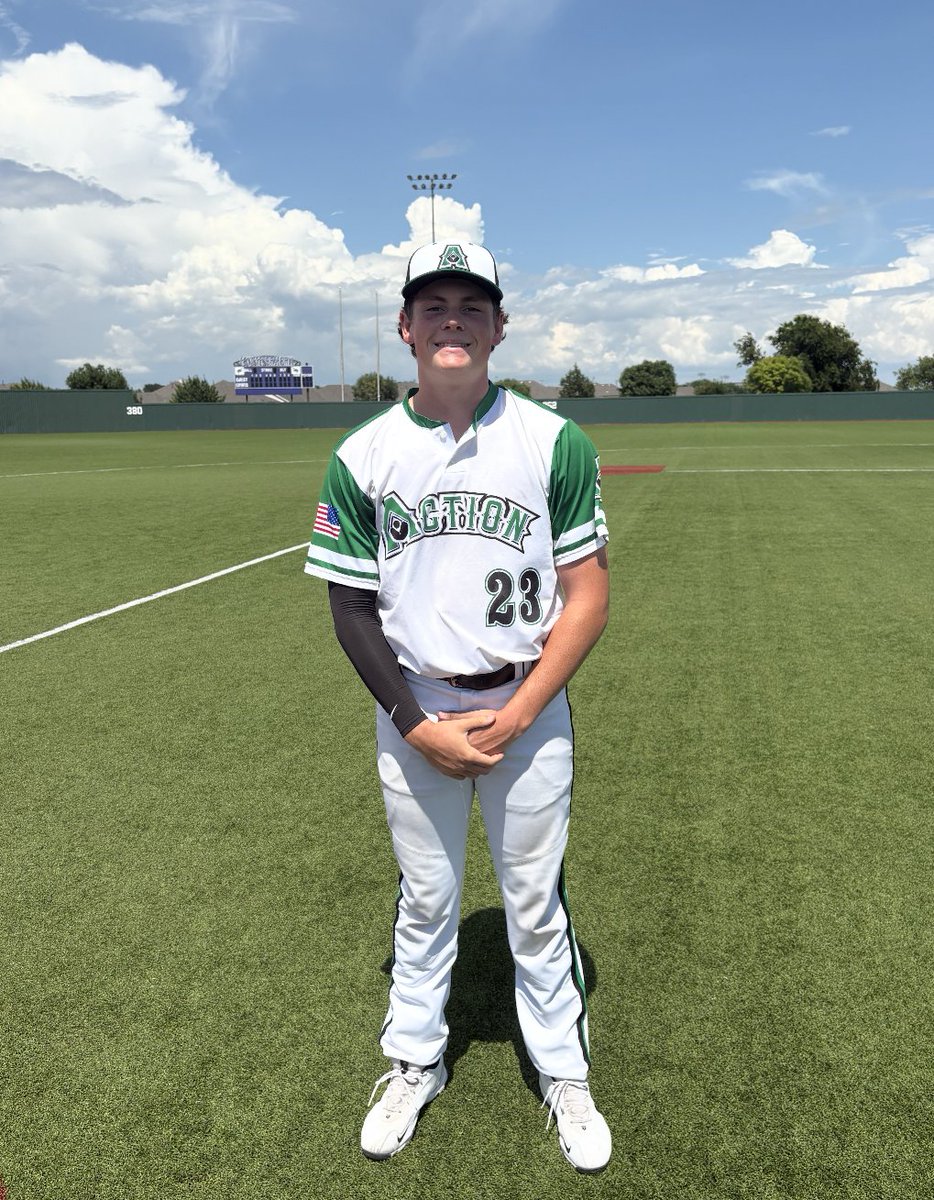 #ConnieMack25 F: <a href="/ActionBaseball/">Action Baseball Club</a> 17U Green 8, South Texas Sliders 17U Escamilla 0
PoG: <a href="/mjoaquinojeda/">Marcus Joaquin Ojeda</a> 1-1, HR, RBI, R, 2 BB
Pitcher: <a href="/eastobaseball/">Easton Hamilton</a> 5 IP, 5K, 2H, 0R
