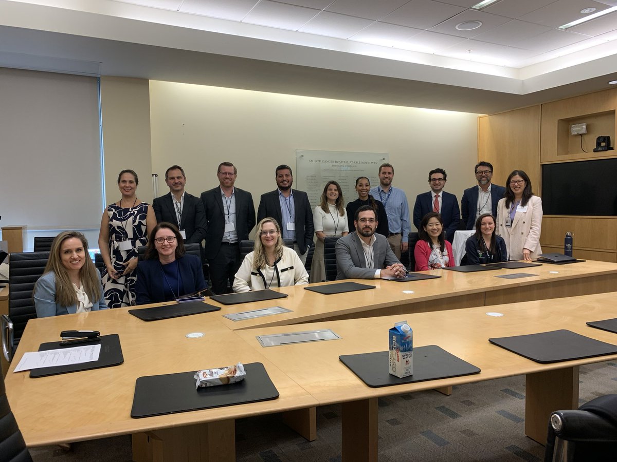 Gavitt Woodard (@gavittwoodard) on Twitter photo A busy week for Yale Thoracic Oncology <a href="/YaleCancer/">Yale Cancer Center</a> <a href="/YaleThoracic/">Yale Thoracic Surgery</a> hosting a wonderful group of 🫁 oncologists, surgeons, and pulmonologists from Brazil. <a href="/oncoclinicas/">Grupo Oncoclínicas</a> 🇧🇷
Great discussions, presentations, real and mock tumor boards. Look forward to ongoing collaboration! A busy week for Yale Thoracic Oncology <a href="/YaleCancer/">Yale Cancer Center</a> <a href="/YaleThoracic/">Yale Thoracic Surgery</a> hosting a wonderful group of 🫁 oncologists, surgeons, and pulmonologists from Brazil. <a href="/oncoclinicas/">Grupo Oncoclínicas</a> 🇧🇷
Great discussions, presentations, real and mock tumor boards. Look forward to ongoing collaboration!