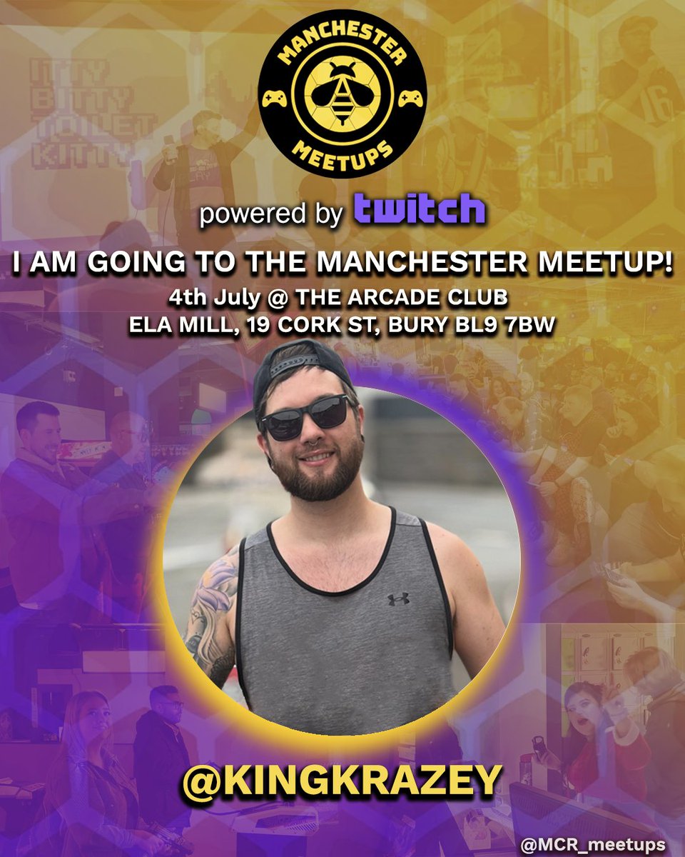 KingKrazey 👑 | P2 @LisaParaNorma💜💚 (@kingkrazey) on Twitter photo As I'm joined at the hip to my girlfriend, who is an organiser for <a href="/MCR_meetups/">MCRmeetups, Powered By Twitch</a>...
I'll be attending this year as myself and not a Christmas tree this time! I can't wait to see you all again 💚🎄
#MCRMeetup As I'm joined at the hip to my girlfriend, who is an organiser for <a href="/MCR_meetups/">MCRmeetups, Powered By Twitch</a>...
I'll be attending this year as myself and not a Christmas tree this time! I can't wait to see you all again 💚🎄
#MCRMeetup