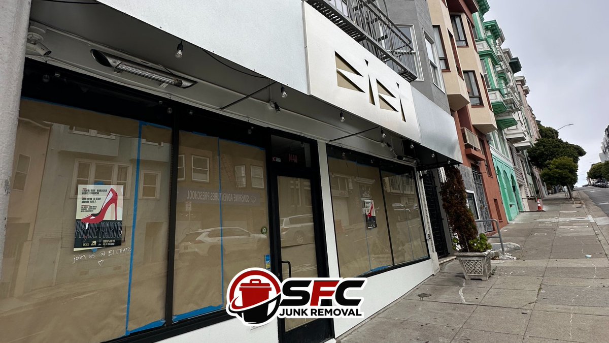 SFCJunkRemoval's tweet image. Clearing the way for success! This week, we helped a new small biz in SF remove debris before their grand opening. We also offer junk removal for commercial spaces—insured &amp;amp; reliable. Serving the full Bay Area. #JunkRemoval #CommercialCleanup #BayAreaBusiness