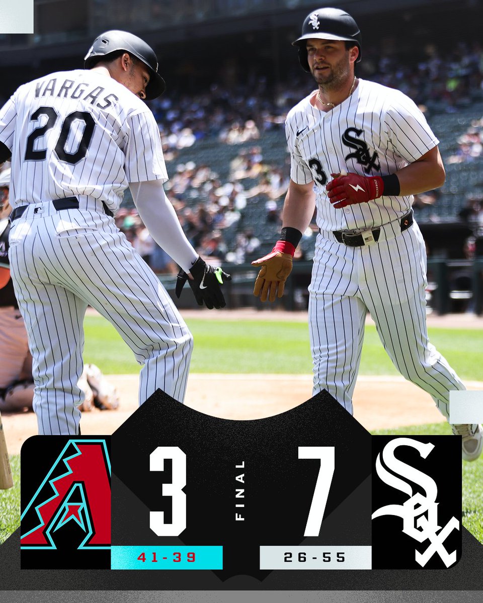 Andrew Benintendi homers, Lenyn Sosa goes yard twice and drives in four in a @WhiteSox win.