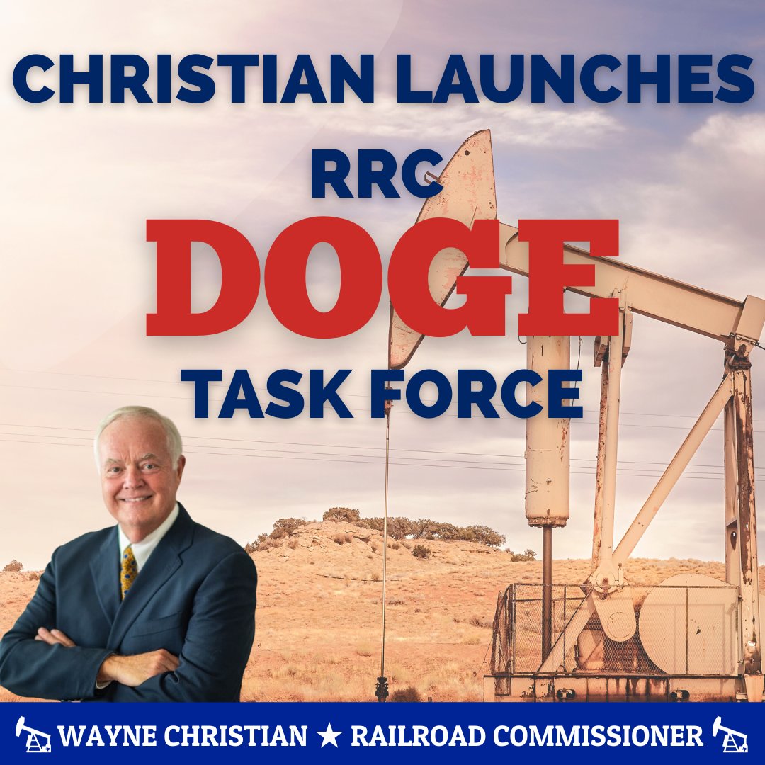 ChristianForTX's tweet image. 🚨🚨🚨
Today, I’m launching a “DOGE” Task Force to streamline operations at the @txrrc—cutting red tape, speeding up permitting, & delivering smarter government, with less bureaucracy. #txlege #energy #oilandgas #DOGE
Read More: rrc.texas.gov/news/062525-wa…