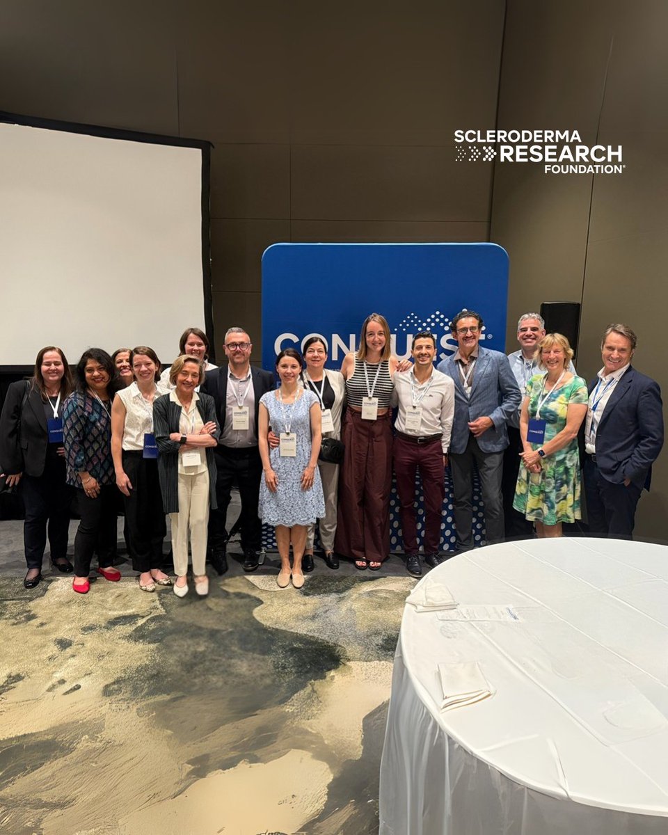 On June 11-14, SRF representatives attended the 2025 EULAR Congress in Barcelona, Spain, to raise awareness about CONQUEST—the global clinical trial created by the SRF to accelerate potential new treatments for scleroderma.

Learn more about EULAR: bit.ly/3zcljZp