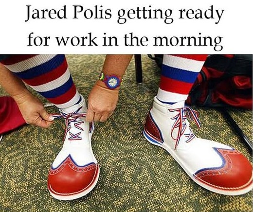 The national embarrassment of the state of Colorado👉 <a href="/GovofCO/">Governor Jared Polis</a> Jared Polis 🤡