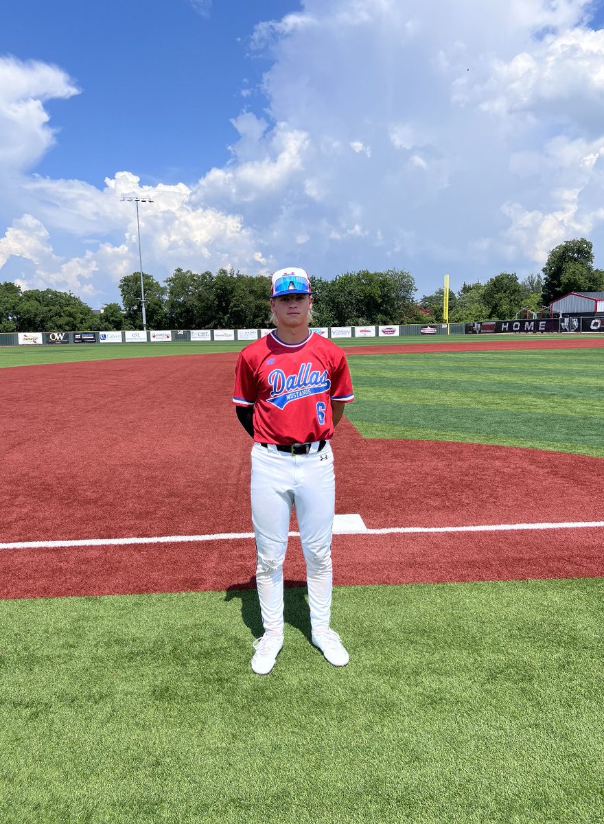 ✭Five Tool Texas✭ (@fivetooltexas) on Twitter photo #ConnieMack25 F: <a href="/MustangsDallas/">Dallas Mustangs</a> Gilbreath 1, Oklahoma Express 18U 0
PoG: <a href="/CannonDay5/">Cannon Day</a> 7 IP, 6K, H, 0R, BB
Hitter: <a href="/Brayden_Holster/">Brayden Holster</a> 1-1, 2B, RBI, 2 BB #ConnieMack25 F: <a href="/MustangsDallas/">Dallas Mustangs</a> Gilbreath 1, Oklahoma Express 18U 0
PoG: <a href="/CannonDay5/">Cannon Day</a> 7 IP, 6K, H, 0R, BB
Hitter: <a href="/Brayden_Holster/">Brayden Holster</a> 1-1, 2B, RBI, 2 BB