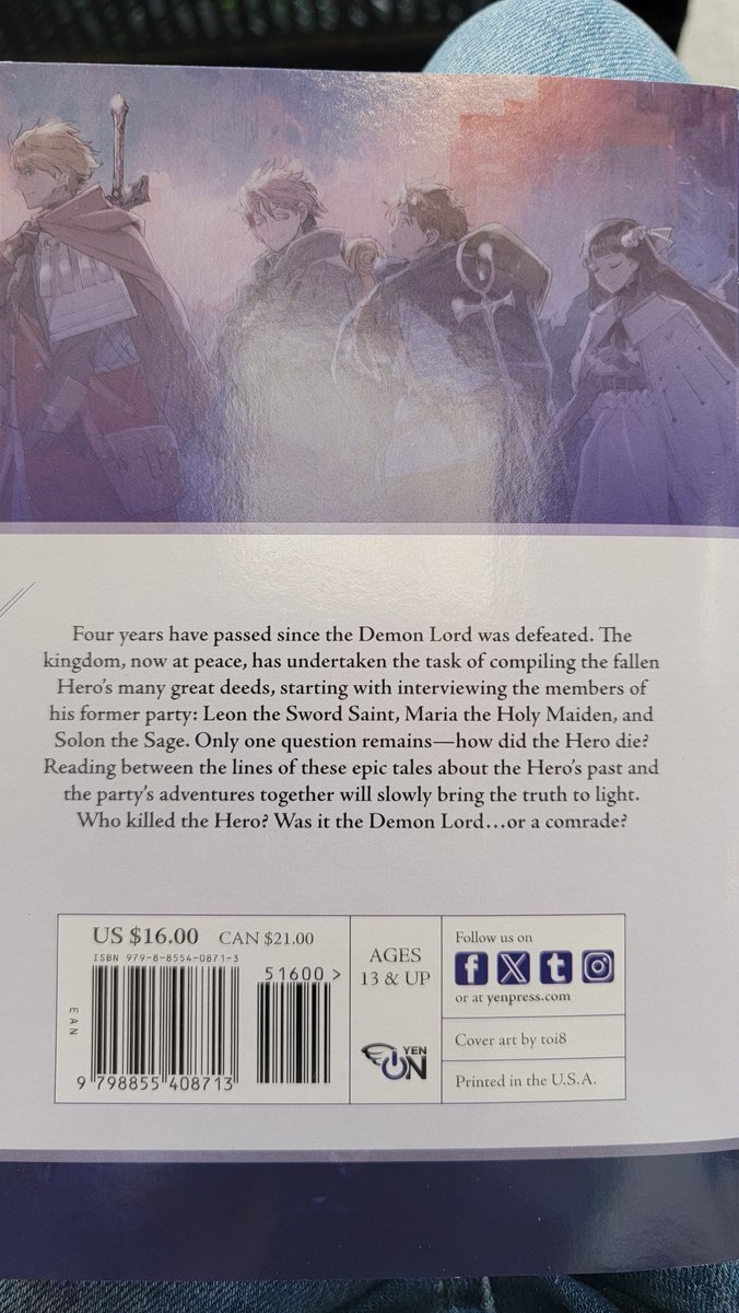 "Who Killed the Hero?" was unexpectedly, a cathartic read that I had not expected to come out after finishing it.
Something drew me to this book when I first saw it announced for a English release. And I instantly bought the only copy I saw in my bookstore the moment I saw it.