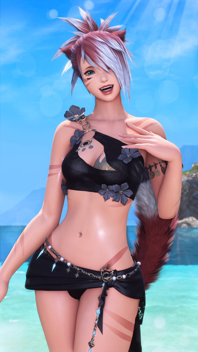 Was fun to lurk a bit around again and see people have fun.

EU cat is now going to bed! Enjoy the gathering!

#ffxivsummerbash