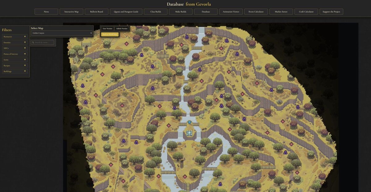 gevorla's tweet image. 🧙♂️ Wizards of @RuniverseGame & @ForgottenRunes! Guild Wars update is out, and we’re not staying behind! Here’s what’s new for mapforgottenrunes.pro :
1️⃣ We’ve reworked the global map to fully match the in-game one, so you can navigate it much better.
2️⃣ Mobile support is…