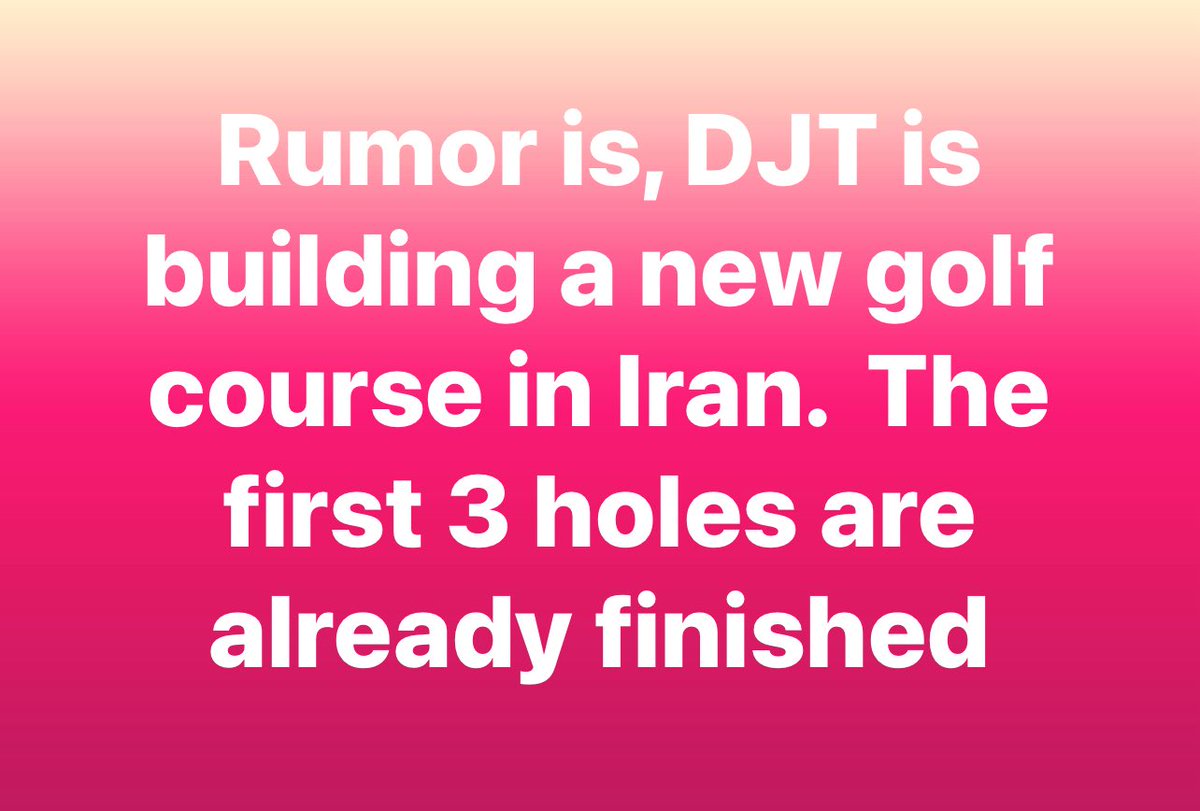 Trumps the man !!