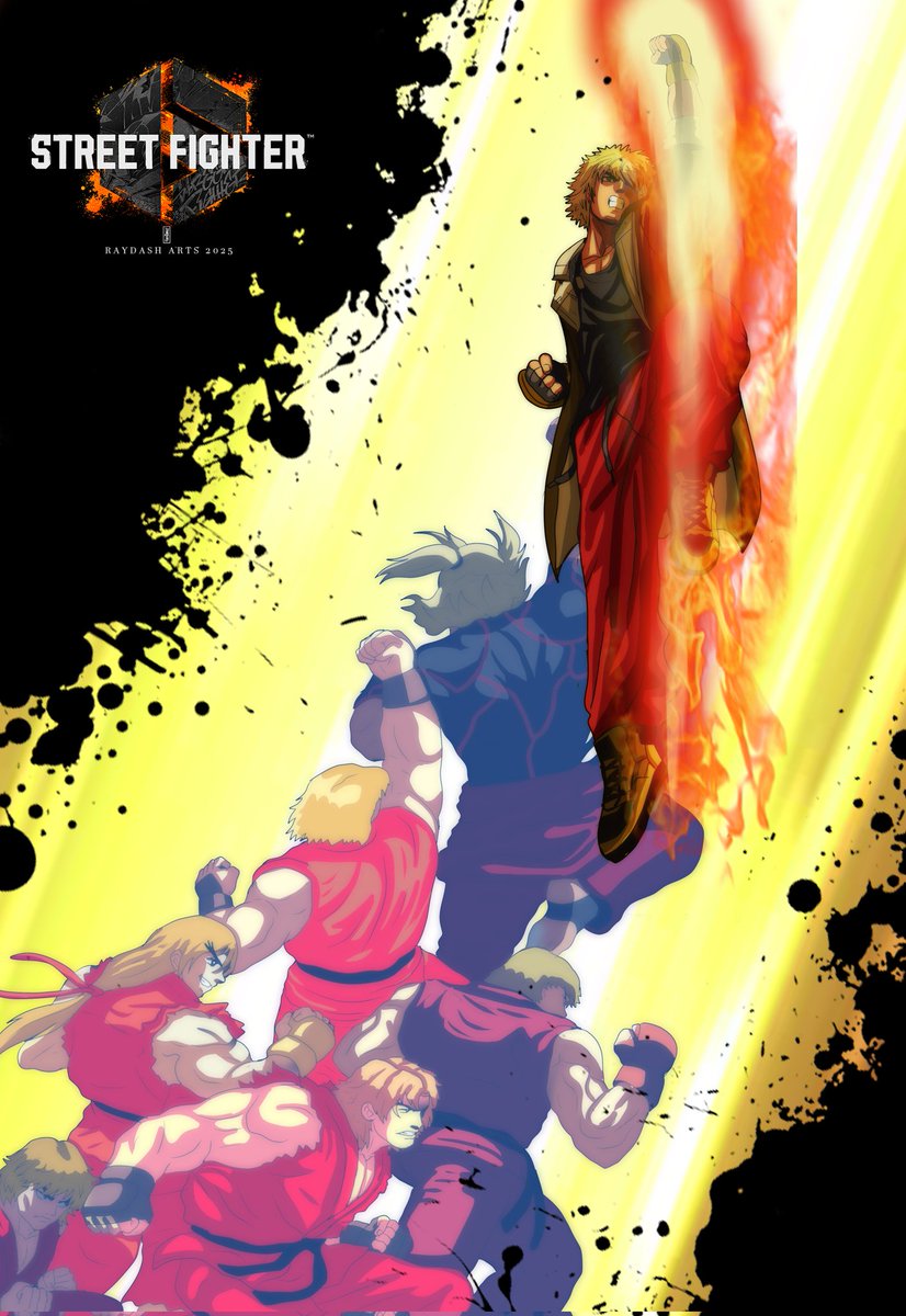 sure you can!!
#kenmasters #STREETFIGHTER6 #capcom #raydasharts