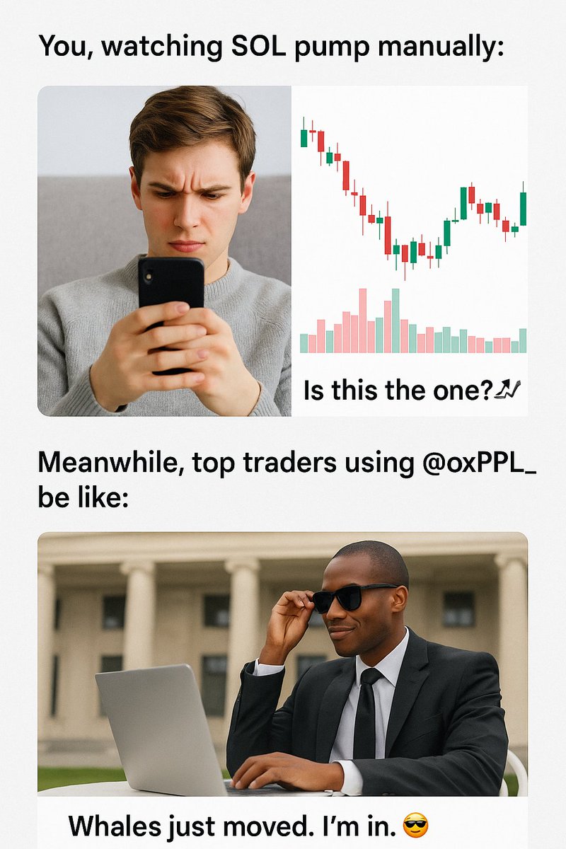dovelyn23's tweet image. Solana meme is pumping, you’re late again?
@0xPPL_ helps you front-run the game across every chain.🔥

Track wallets, whale moves, and PnLs that score 
on ETH, SOL, BNB, and plenty more.
All in one app. No stress, just gain. 📈🚀

#CryptoAlpha #0xPPL #WhaleMoves #DeFiTools