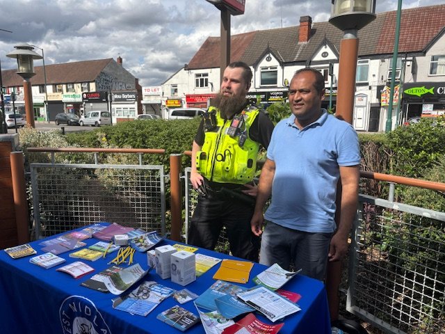 Today we held an ASB and crime drop in event at McDonald's on Warwick Road. Thank you, to everyone who helped make today a success.

#neighbourhoodpolicingweek