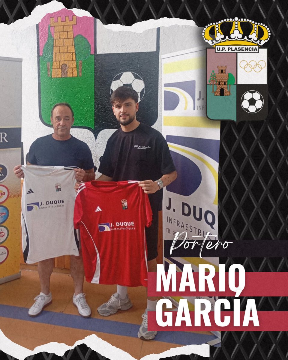 📢 ¡𝐎𝐭𝐫𝐨 𝐪𝐮𝐞 𝐫𝐞𝐠𝐫𝐞𝐬𝐚 𝐚 𝐜𝐚𝐬𝐚!

Con 𝐌𝐚𝐫𝐢𝐨 𝐆𝐚𝐫𝐜𝐢𝐚 la portería ya está asegurada bajo sus guantes.🧤 

🏠¡¡Bienvenido de nuevo a tu casa!!

𝐂𝐨𝐦𝐢𝐞𝐧𝐳𝐚 𝐥𝐚 𝐫𝐞𝐦𝐨𝐧𝐭𝐚𝐝𝐚🤍🖤

#upplasencia #siempreupp #temporada20252026