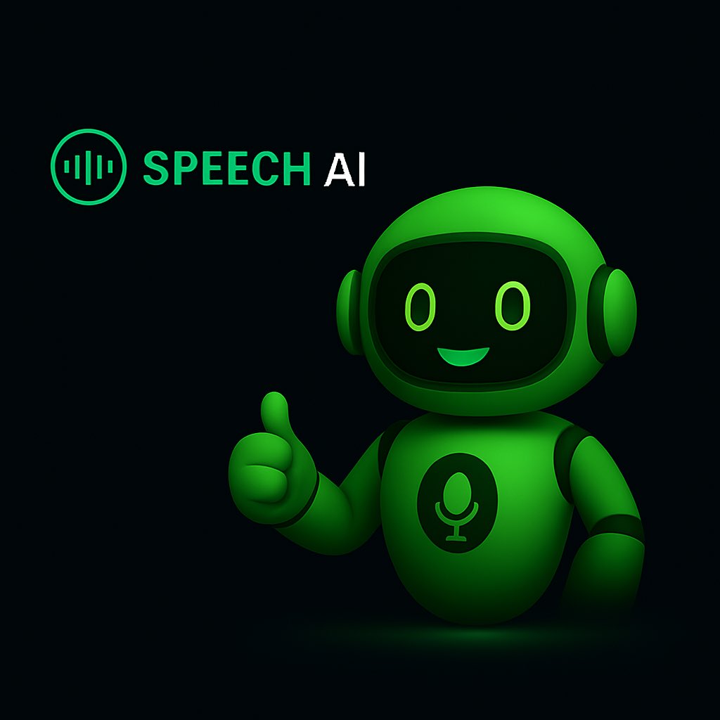 Speech AI (@speechaitoken) on Twitter photo Voice-to-Contract is no longer sci-fi 🧠🎙️
With Speech AI, just say what you want and it’s executed onchain.
🗣️ “Swap 100 USDC to ETH”
✅ Done. No clicks. No UI. No wallet stress.
Mainnet launch is coming 🌪️ 
This is what the future sounds like.
#SpeechAI #VoiceToContract Voice-to-Contract is no longer sci-fi 🧠🎙️
With Speech AI, just say what you want and it’s executed onchain.
🗣️ “Swap 100 USDC to ETH”
✅ Done. No clicks. No UI. No wallet stress.
Mainnet launch is coming 🌪️ 
This is what the future sounds like.
#SpeechAI #VoiceToContract