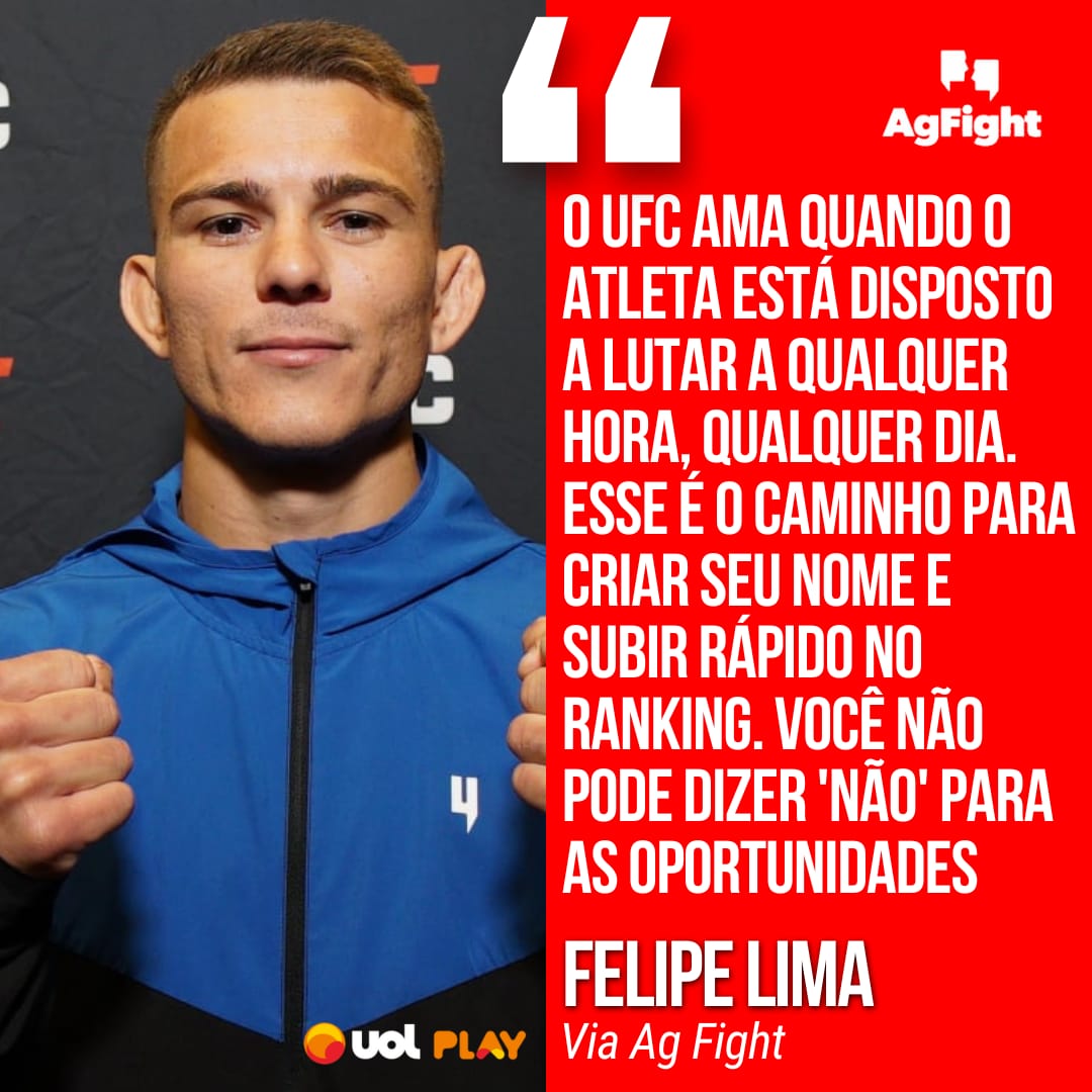 AgFight's tweet photo. FUNCIONÁRIO PADRÃO!

É assim que o promissor lutador brasileiro Felipe Lima, o 'Jungle Boy', quer trilhar seu caminho no UFC. Neste sábado, o manauara sobe no octógono do #UFC317 para encarar o americano Payton Talbott, em busca de sua 3ª vitória seguida. #MMA #FelipeLima #UFC https://t.co/KR6zlKgi5h