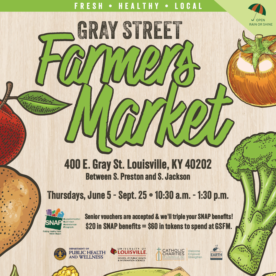 UofL Public Health (@ulsphis) on Twitter photo 🌽🎉 Join us at the Gray Street Farmers Market, <a href="/UofLGSFM/">Gray St. Farm Market</a>! 🎉🌽
🗓️ Date: Thursday, June 26, 2025 | 📍 Location: 400 E. Gray St.
📢 Don’t miss this vibrant mix of food, art, culture & community! 🌽🎉 Join us at the Gray Street Farmers Market, <a href="/UofLGSFM/">Gray St. Farm Market</a>! 🎉🌽
🗓️ Date: Thursday, June 26, 2025 | 📍 Location: 400 E. Gray St.
📢 Don’t miss this vibrant mix of food, art, culture & community!