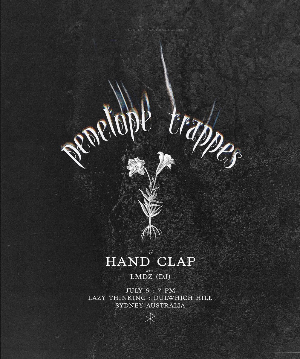 In 7 days I am flying to the homeland, Australia. I’m only there for 1 week !! In that time I’ll play 2 shows: 
Melbourne 5th July at ACMI for DoubleVision Festival
Sydney 9th July at LazyThinking
…
Will also go whale watching with my sisters 🐳