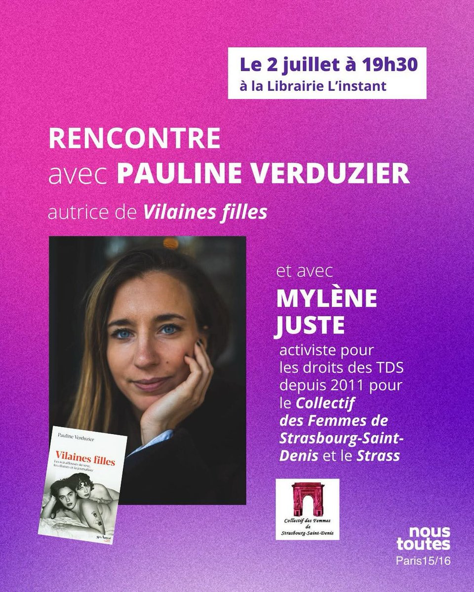 Rencontre avec <a href="/NousToutes75Sud/">NousToutesParisSud</a> à noter dans vos agendas