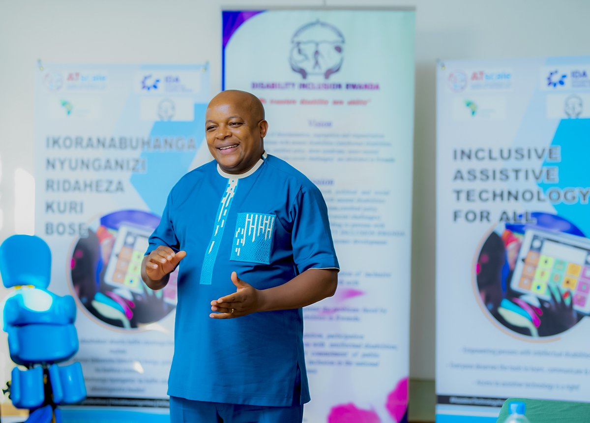 "Voice up to wake up" decision/policy makers,  local leaders, family members,  service providers and OPDs for right based Inclusive Assistive Technology; to facilitate, to support innovative ideas  about the issue. Access to A.T is a right not a privilege. Simon ( ES - I.A) said.