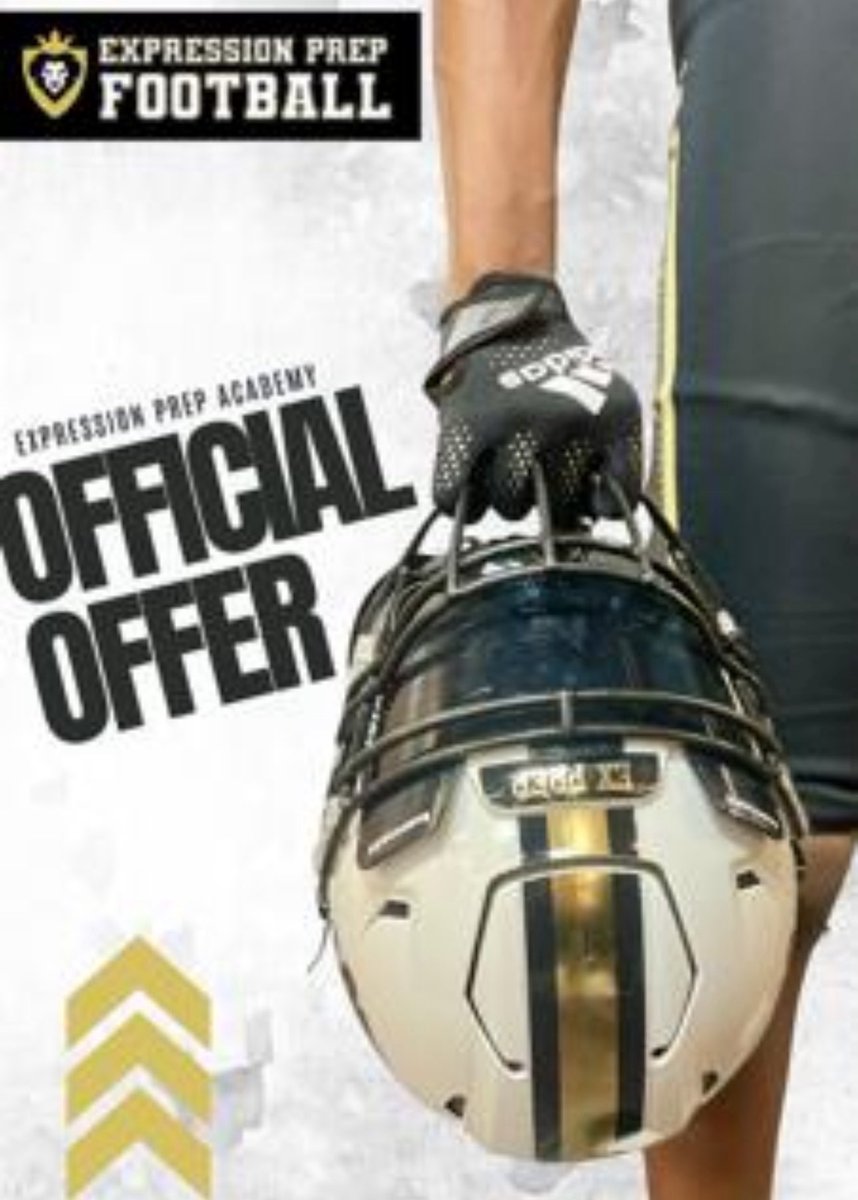 they_willknow77's tweet image. God has blessed me once again with my 3rd offer from @exprepfootball huge thanks to @CoachrunExprep for offering me 💯‼️

@CoachDGraves7 @lastking_Ali @CoachZachN_ @CoachZackGoodFB @UR_CoachMariani @CoachEvanPowers @CoachCamy75 @_Coach_McCall