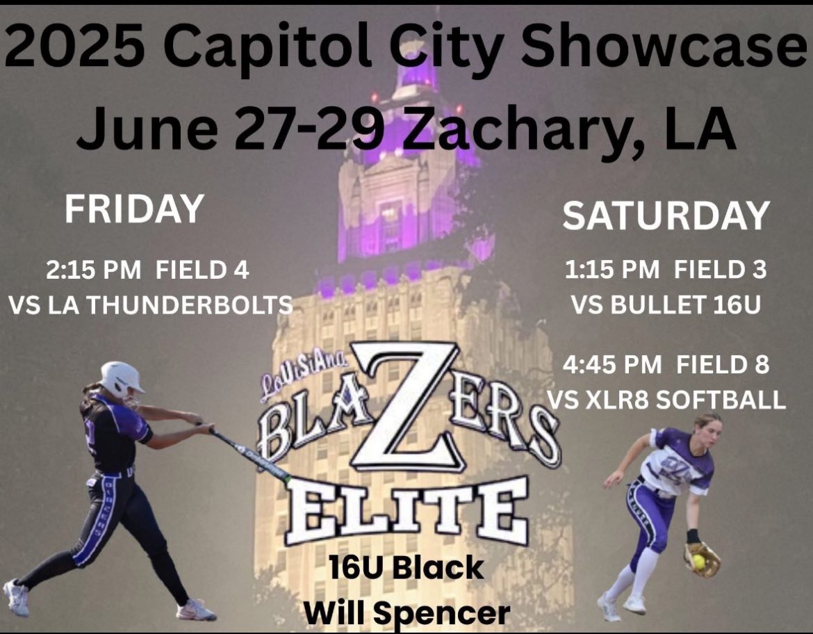 rileywilliams08's tweet photo. Excited for this weekend! Come out and watch me and my team!! #blazerup 💜 https://t.co/AOI1UN0McY