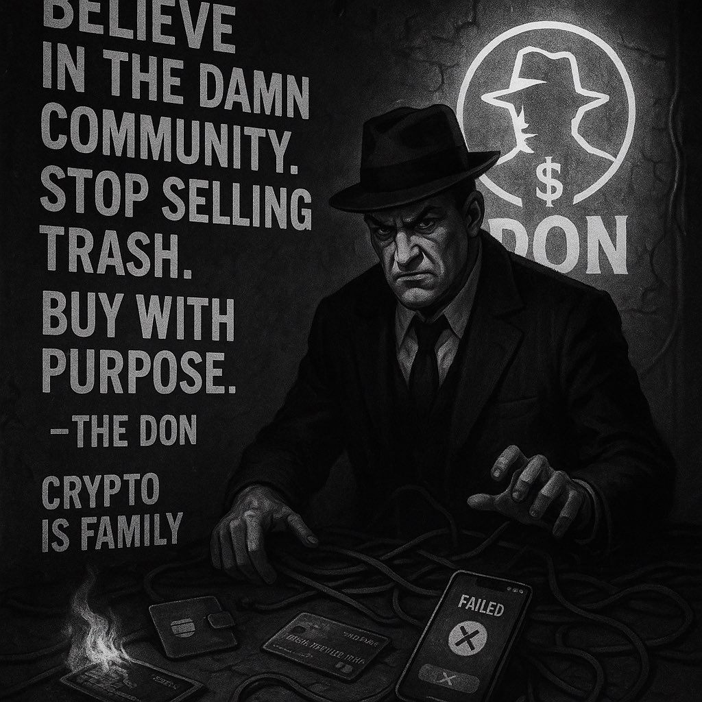 donfamilycoin's tweet photo. Believe in the damn community.
Stop selling trash.
Buy with purpose.

— The Don

🔗 https://t.co/xiGeYAYNJD
📲 https://t.co/fjaPi8gduZ
#CryptoIsFamily #DonCoin https://t.co/TtEonJCCTE