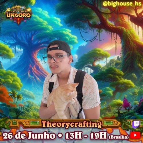 Thiago Casagrande (@bighouse_hs) on Twitter photo Levando o Naruto pra mais uma aventura até "A Cidade perdido de Un'Goro"! Vou participar do Theorycrafting amanhã das 13 às 19h. Muito obrigado <a href="/PlayHSBrasil/">Hearthstone 🇧🇷</a> pelo convite novamente! ❤️Espero vocês lá (tanto na twitch quanto no Youtube)! Levando o Naruto pra mais uma aventura até "A Cidade perdido de Un'Goro"! Vou participar do Theorycrafting amanhã das 13 às 19h. Muito obrigado <a href="/PlayHSBrasil/">Hearthstone 🇧🇷</a> pelo convite novamente! ❤️Espero vocês lá (tanto na twitch quanto no Youtube)!