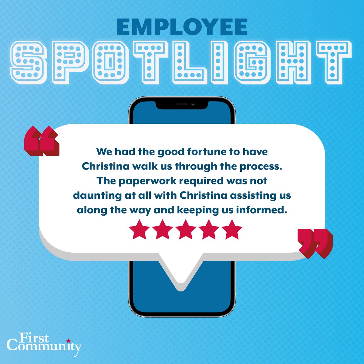 Congratulations to Christina from our Creve Coeur location on earning this month’s ✨Employee Spotlight✨

To leave a review for our departments or view our business page: qr2.mobi/FCReview