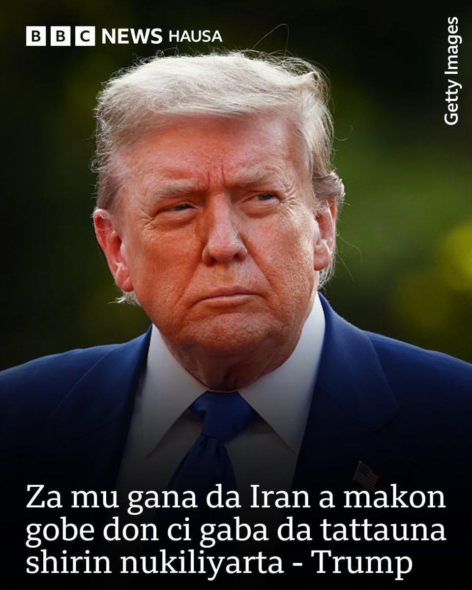 Shugaba Trump ya haƙiƙance cewa hare-haren da Amurka ta kai sun tarwatsa tashoshin nukiliyar na Iran, kodayake wasu bayanai sun nuna akasin haka

Karin bayani - bbc.in/440EQcp