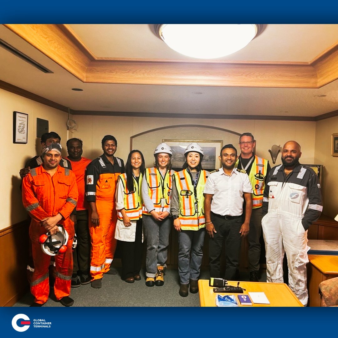 GlobalTerminals's tweet photo. Happy Day of the Seafarer! Today, we celebrate the dedication of seafarers worldwide. Your hard work keeps our economy moving, and we appreciate everything you do, not only today, but every day! #DayoftheSeafarer #MyHarassmentFreeShip #SeafarersDay #GlobalCommitment https://t.co/gL5R8JzuIs